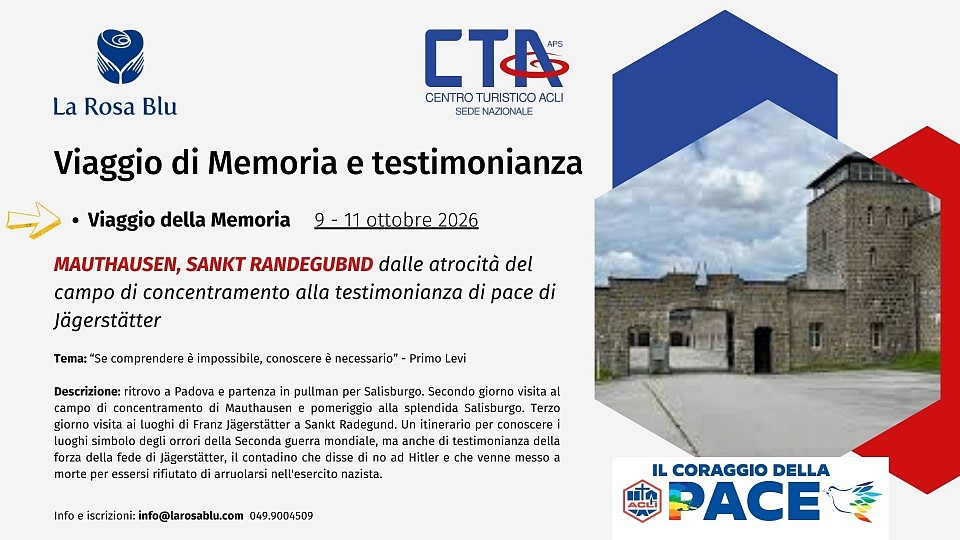 Viaggio della Memoria 2026 - Mauthausen - Sankt Randegund