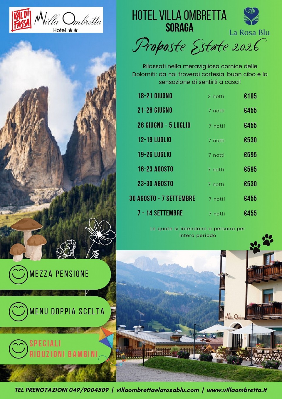Estate in Val di Fassa