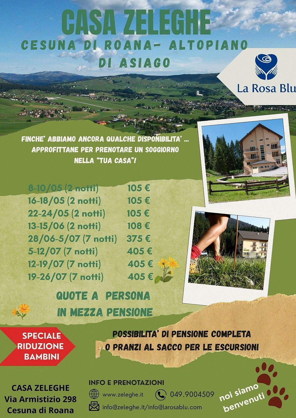Estate sull'Altopiano di Asiago