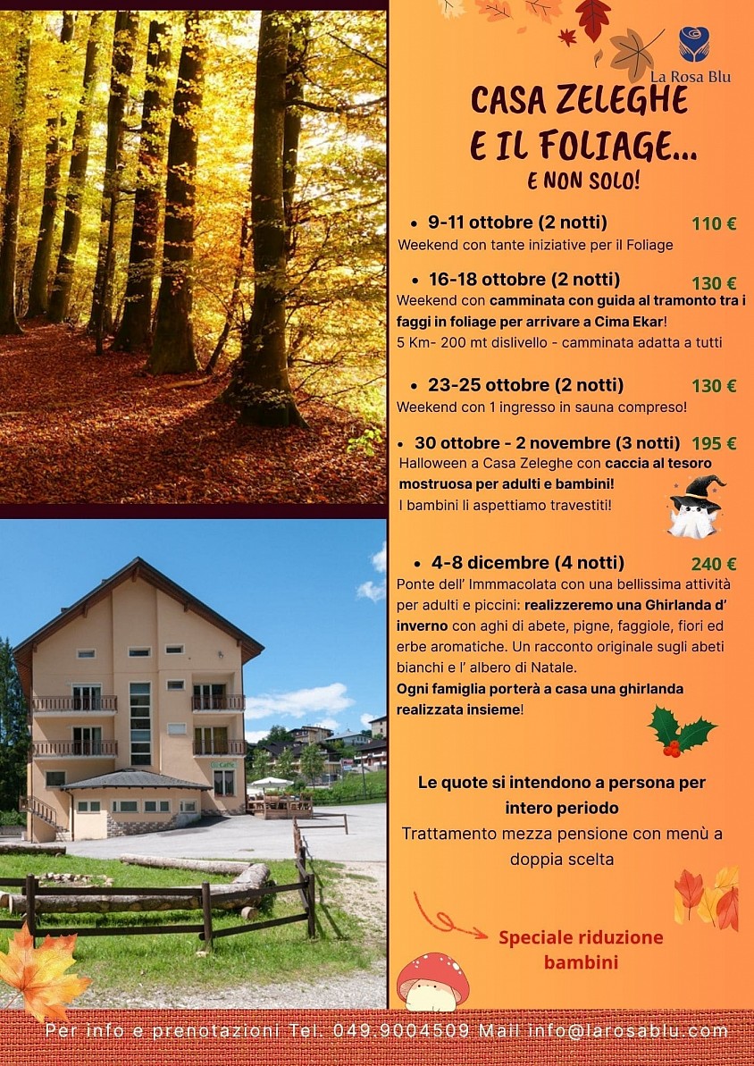Proposte di soggiorni - Altopiano di Asiago